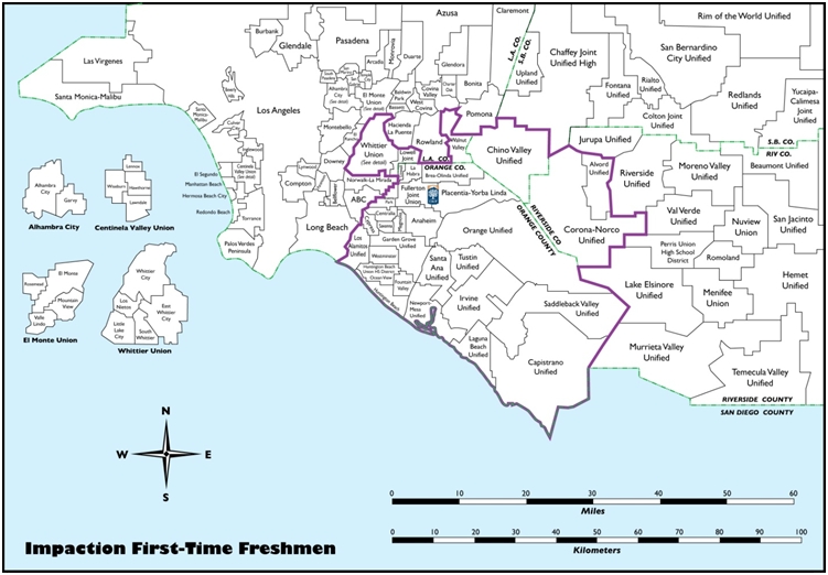 Impaction First-Time Freshmen