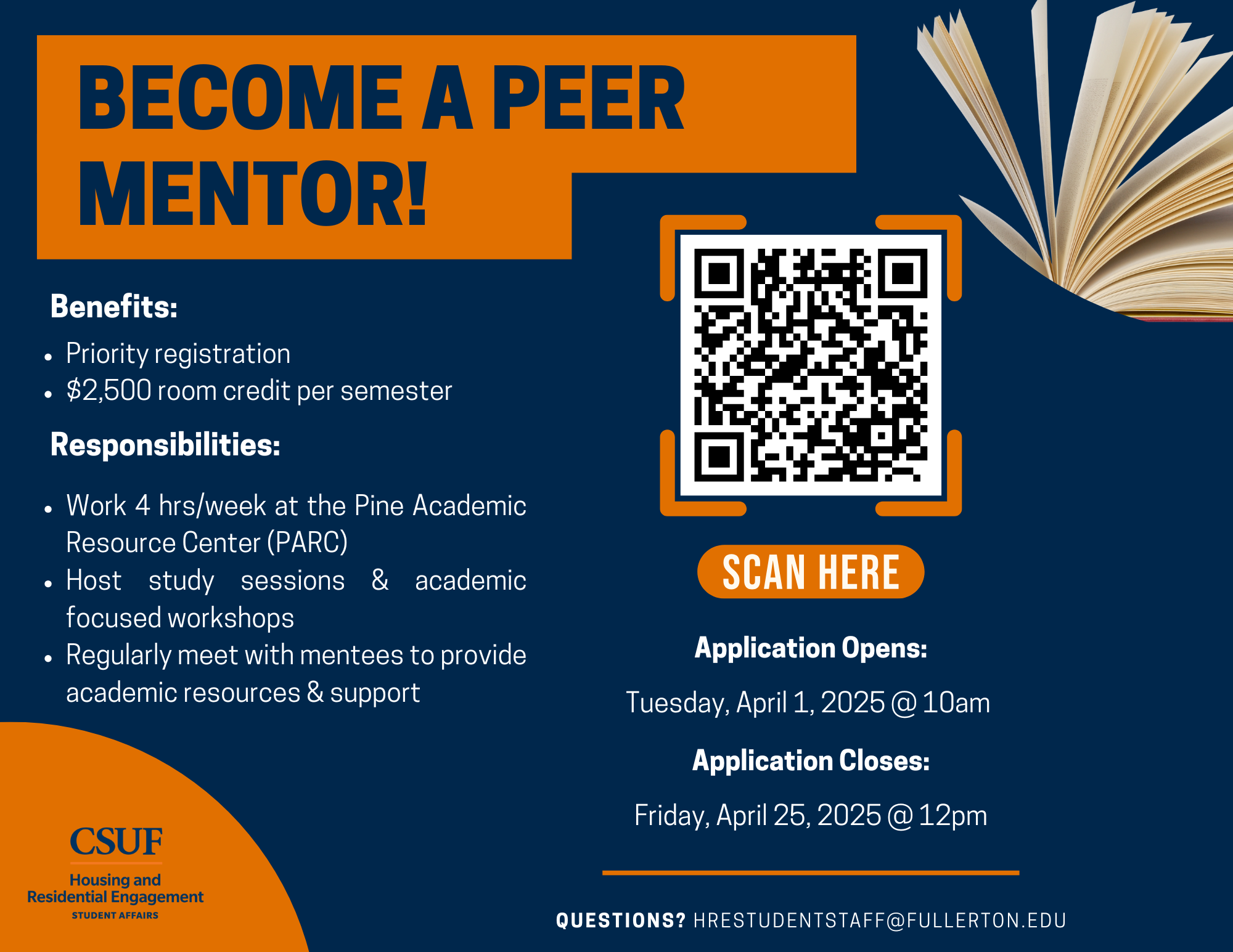 Peer Mentors Flyer