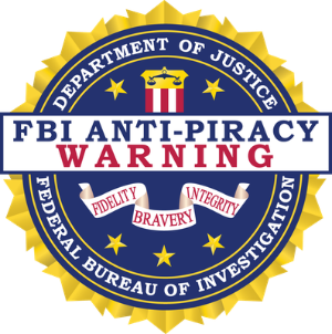 FBI piracy LOGO
