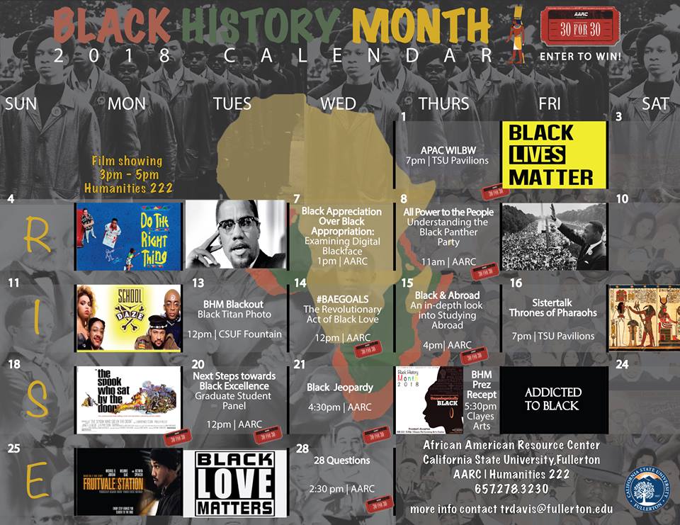 News and Events African American Resource Center CSUF