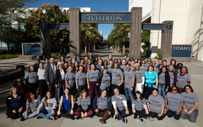 CSUF first-gen faculty and staff