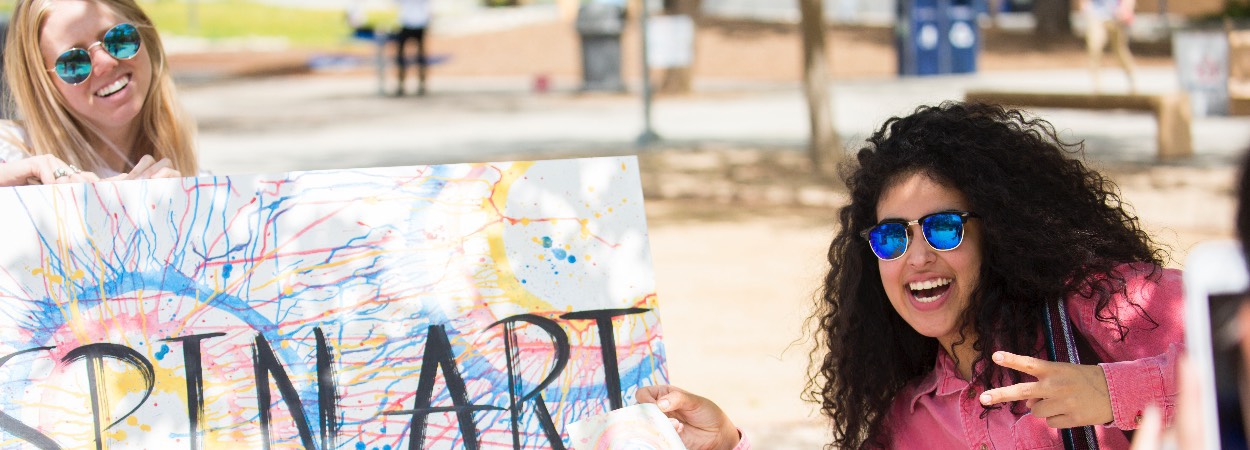 College of the Arts students celebrate ArtsWeek.