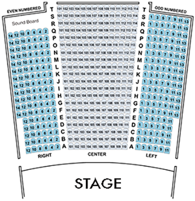Plummer Auditorium Fullerton Seating Chart