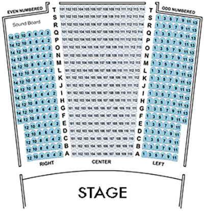 Sound Board Seating Chart