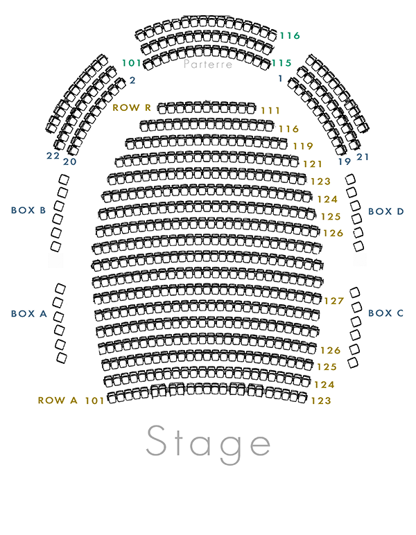 Chapman Music Hall Seating Chart