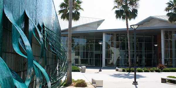 "Water Wall," Ray Hein; and Clayes Performing Arts Center