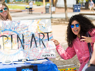 students participate in Arts Week