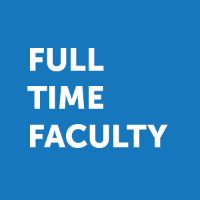 Square with the words 'Full Time Faculty'