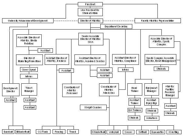 Ncaa Organizational Chart