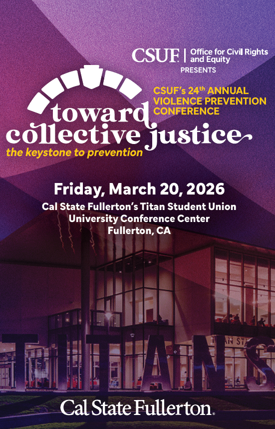 Violence Prevention Conference Event Program