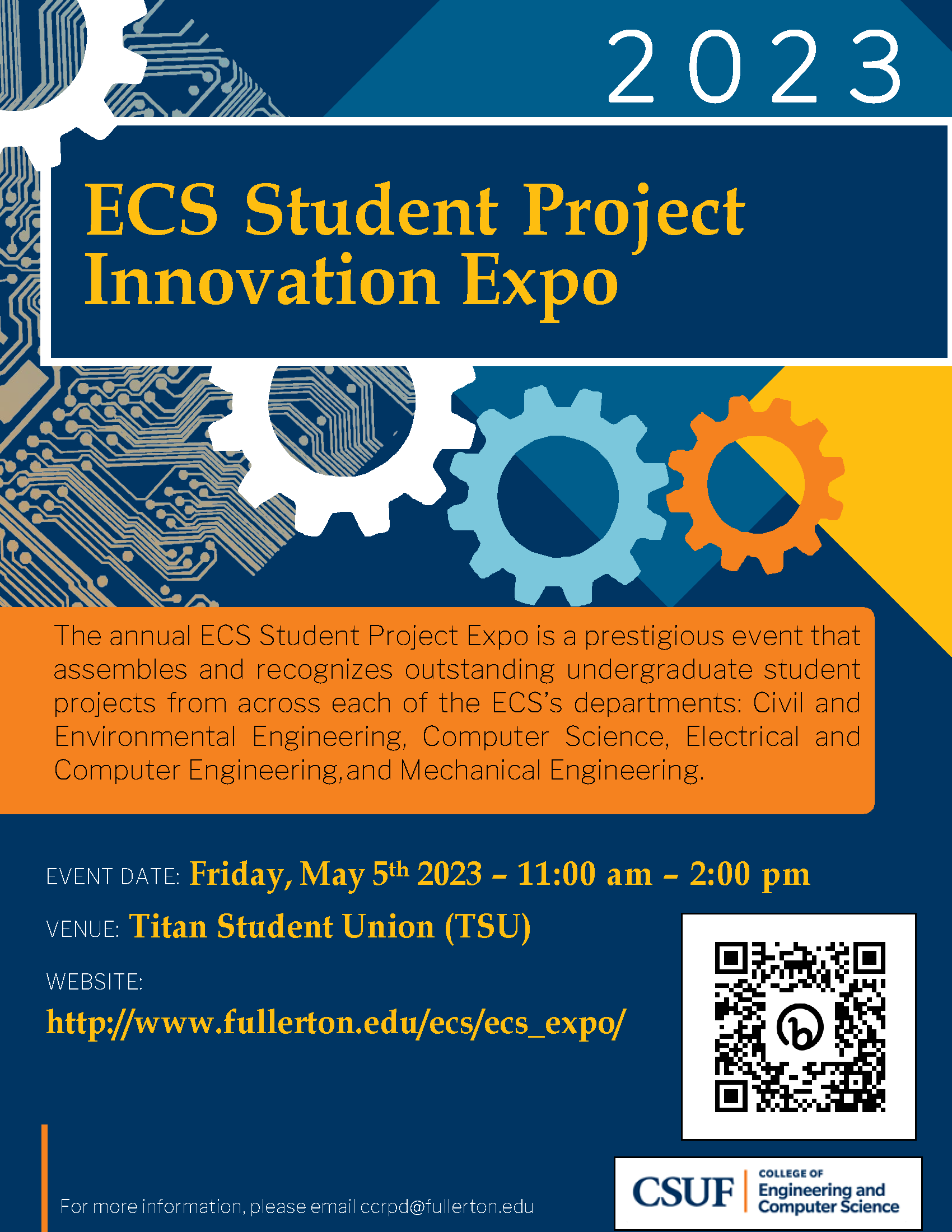 2023 ECS Student Project Innovation Expo