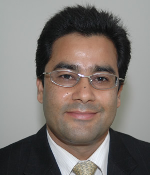 Environmental engineering professor Dr. Binod Tiwari