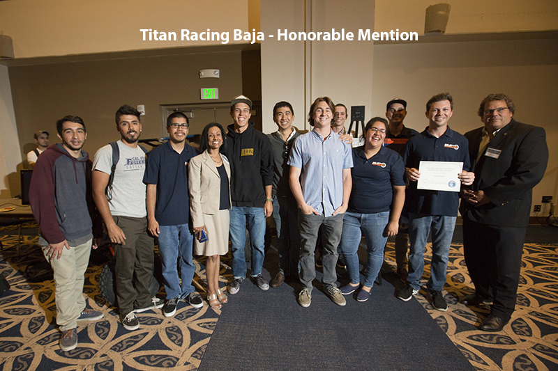 Titan Racing Baja - Honorable Mention