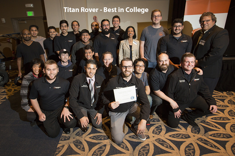 Titan Rover - Best in College