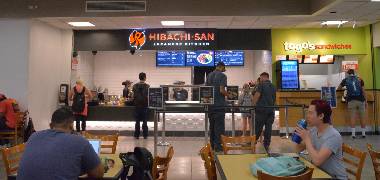 Hibachi-San location in the Titan Student Union Food Court