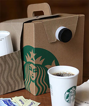 Starbucks Coffee Traveler for any occasion.