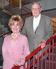 Alan Mannason and his wife