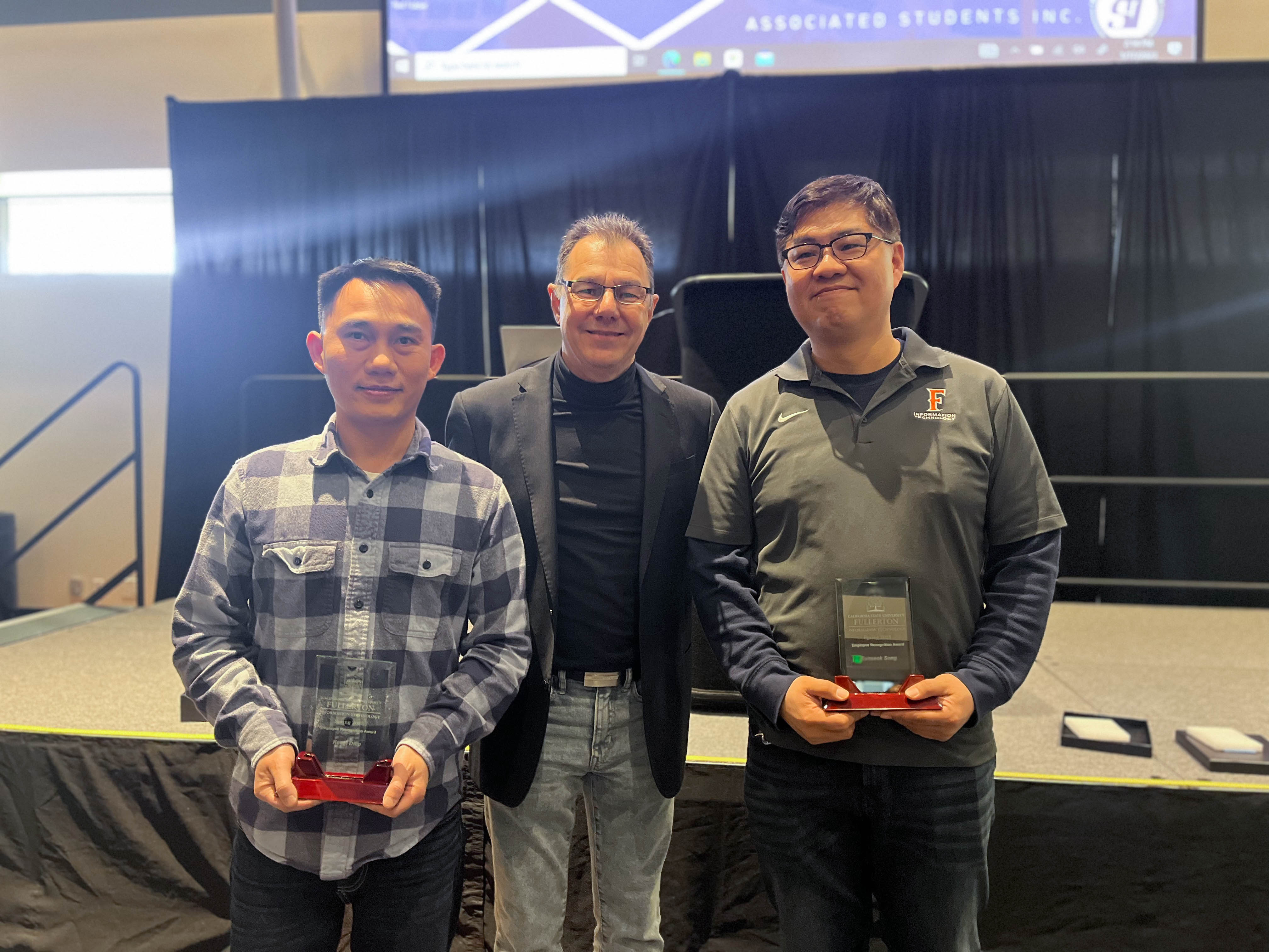 IT Award Winners Torin Truong and Carly Culhane