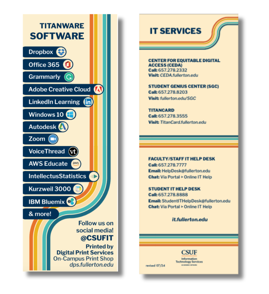 IT services bookmark