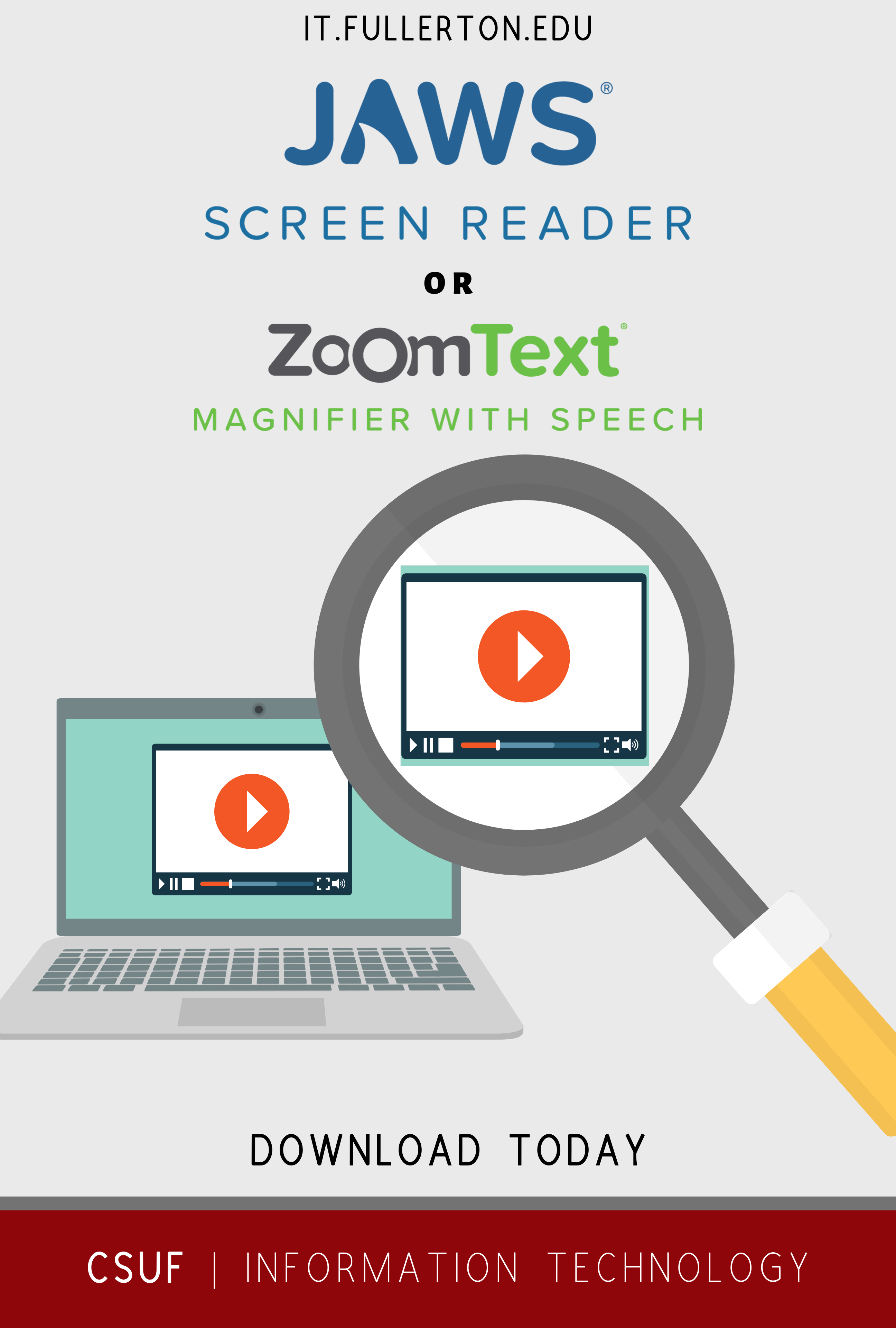 Student Services: ZoomText & JAWS