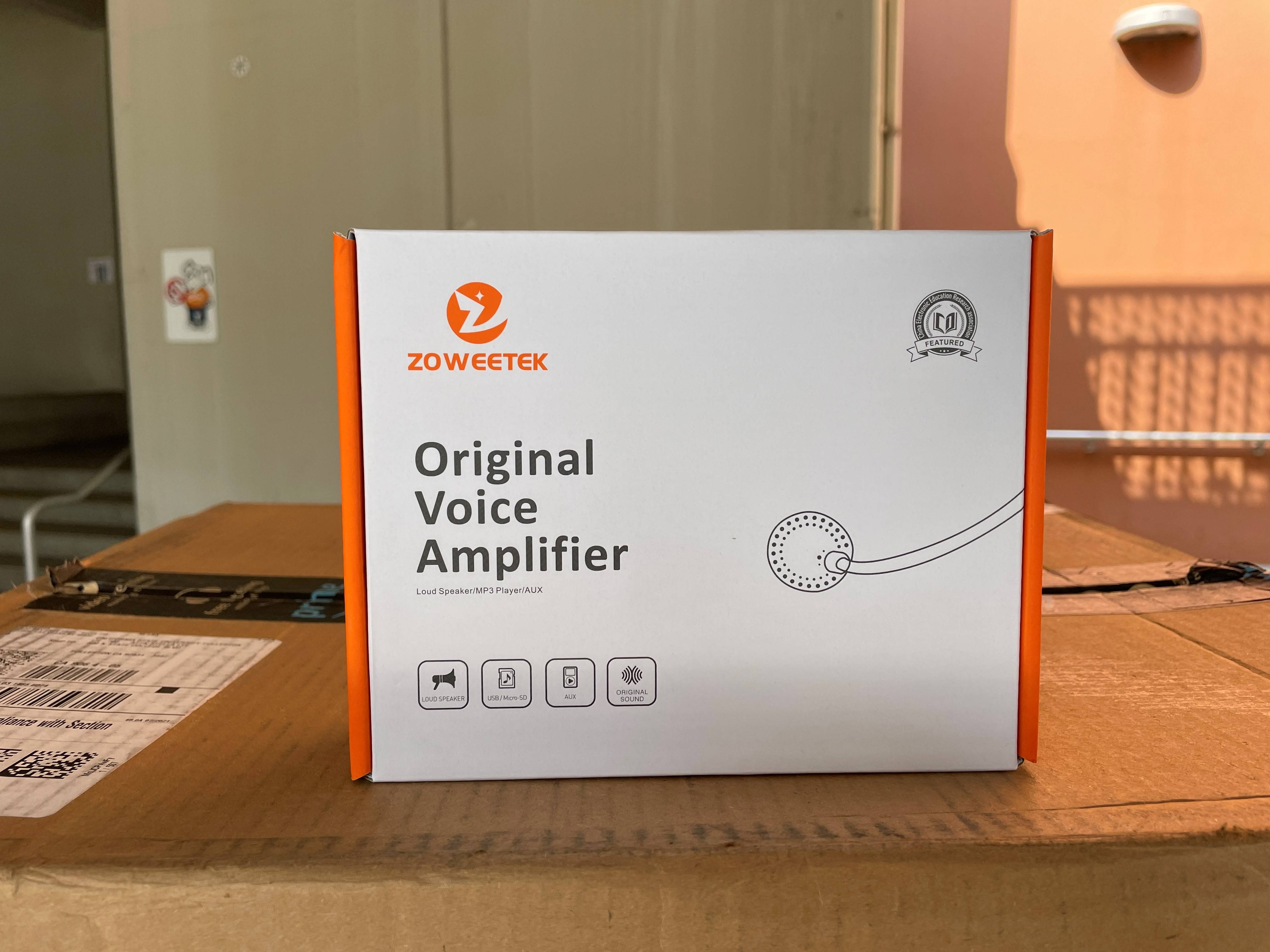 voice amplifier box
