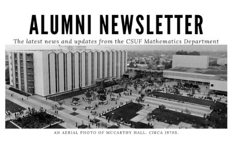 CSUF Math Department Newsletter Volume 2