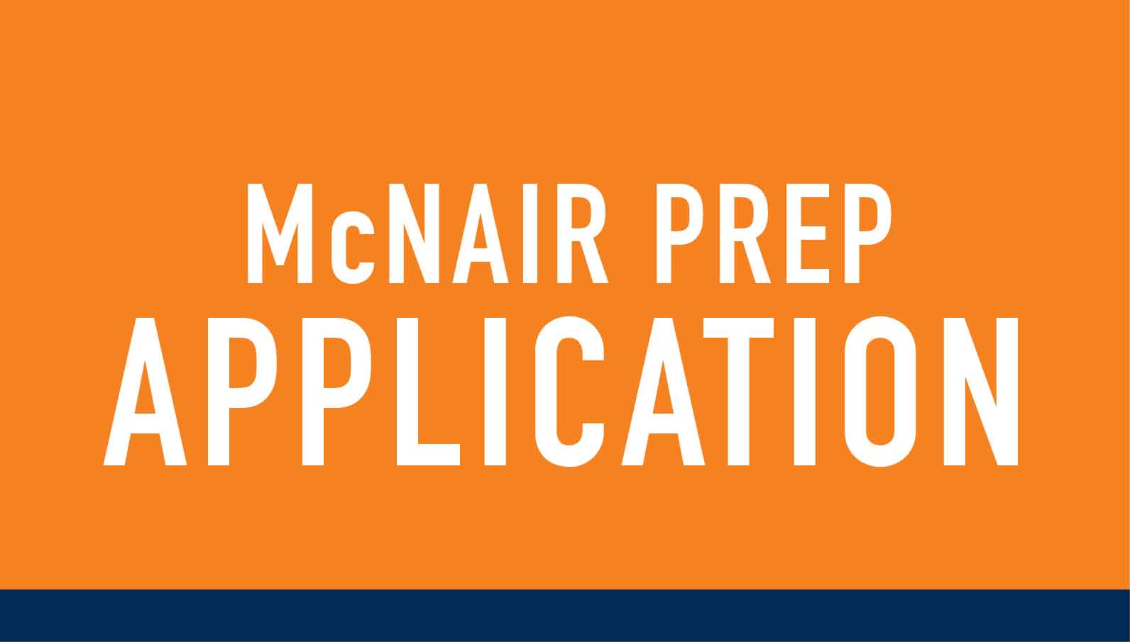 McNair Prep Academy Application