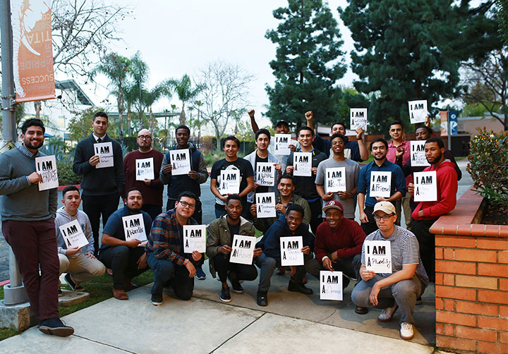Group of MSI Scholars