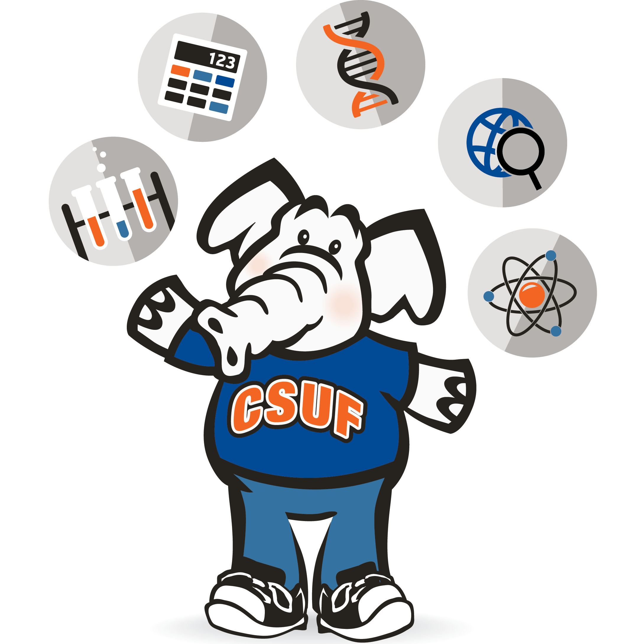 Science Tuffy CSUF Mascot
