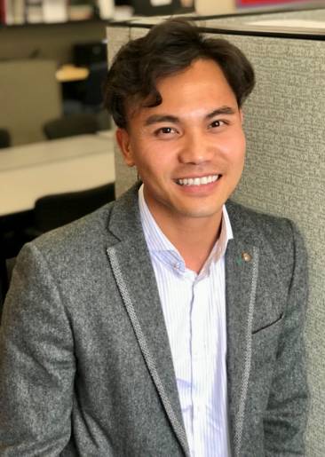 photo of Ryan Huynh, the new college advisor