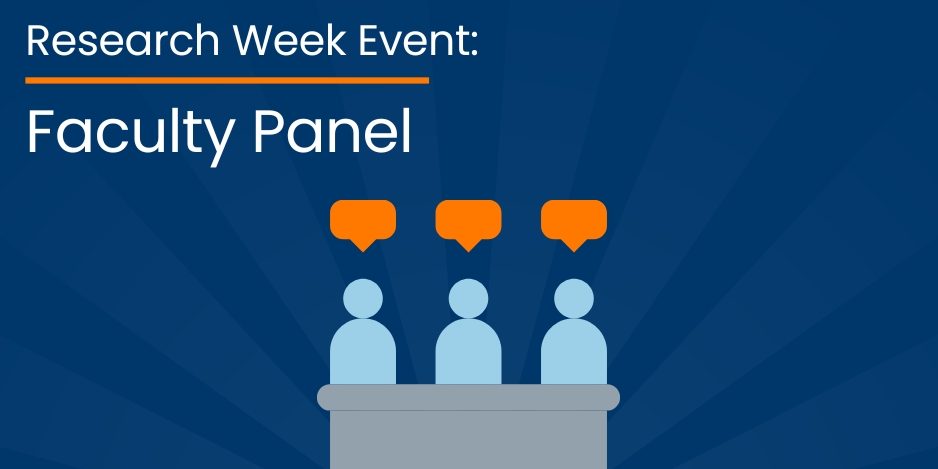 Faculty Panel on engaging students in research and creative activities