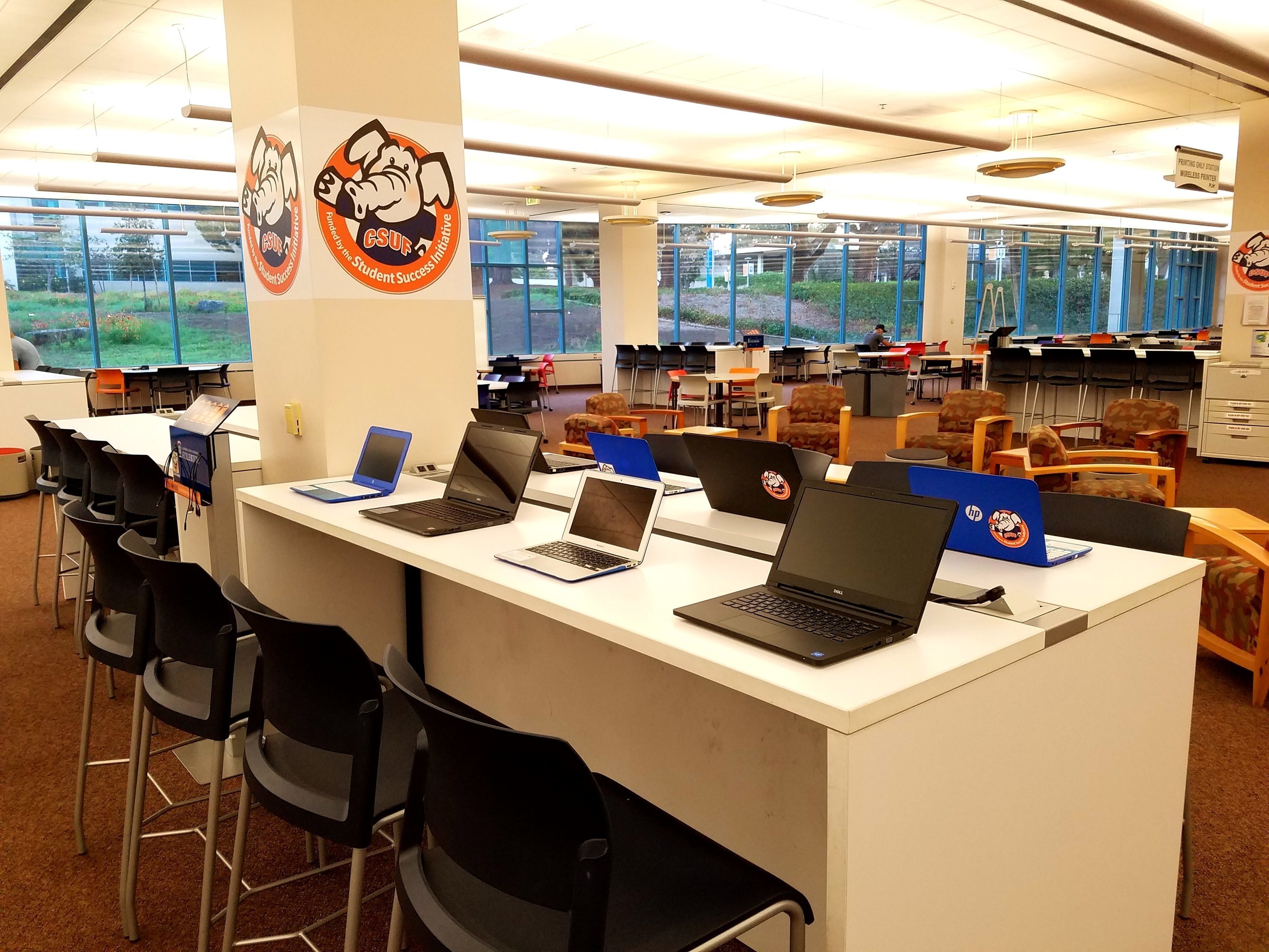 Laptop Checkout Station