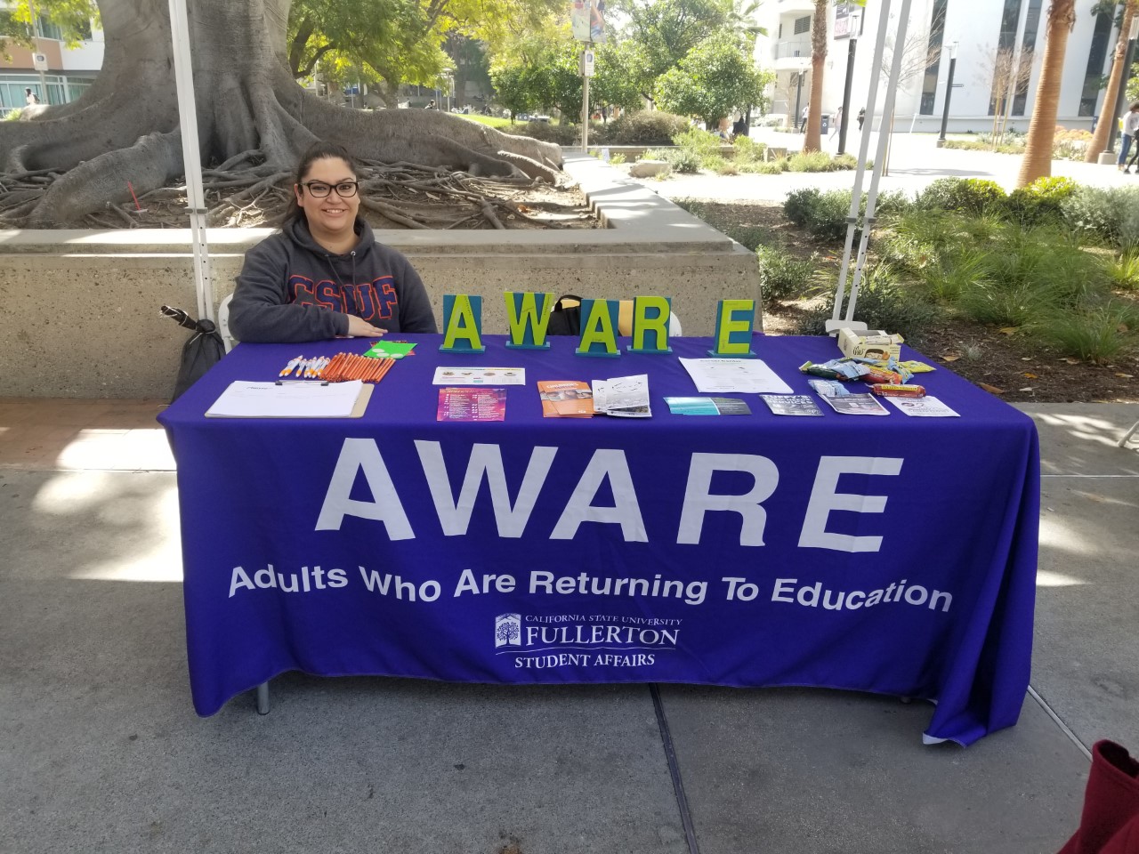 AWARE Booth
