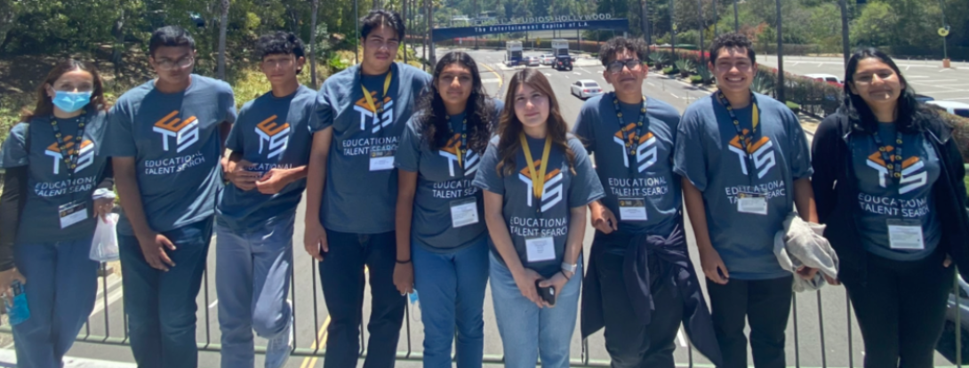 ETS Scholars on field trip to Universal Studios