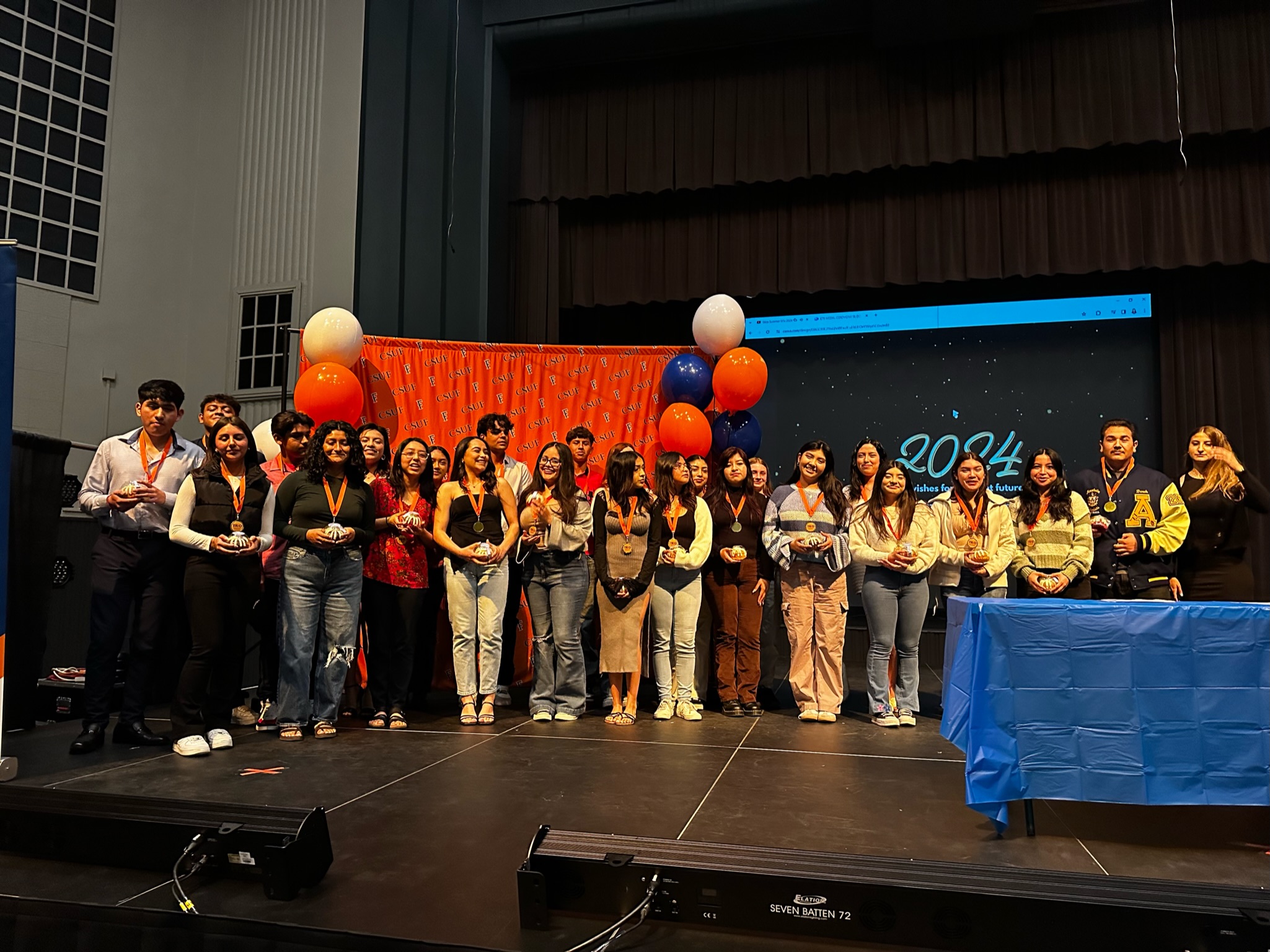 ETS Scholars at annual Medal Ceremony