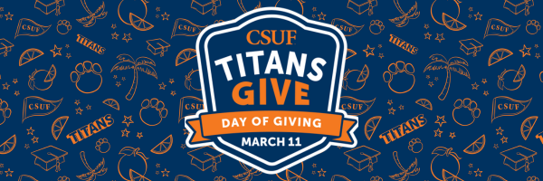 Titans Give Email Banner with Logo