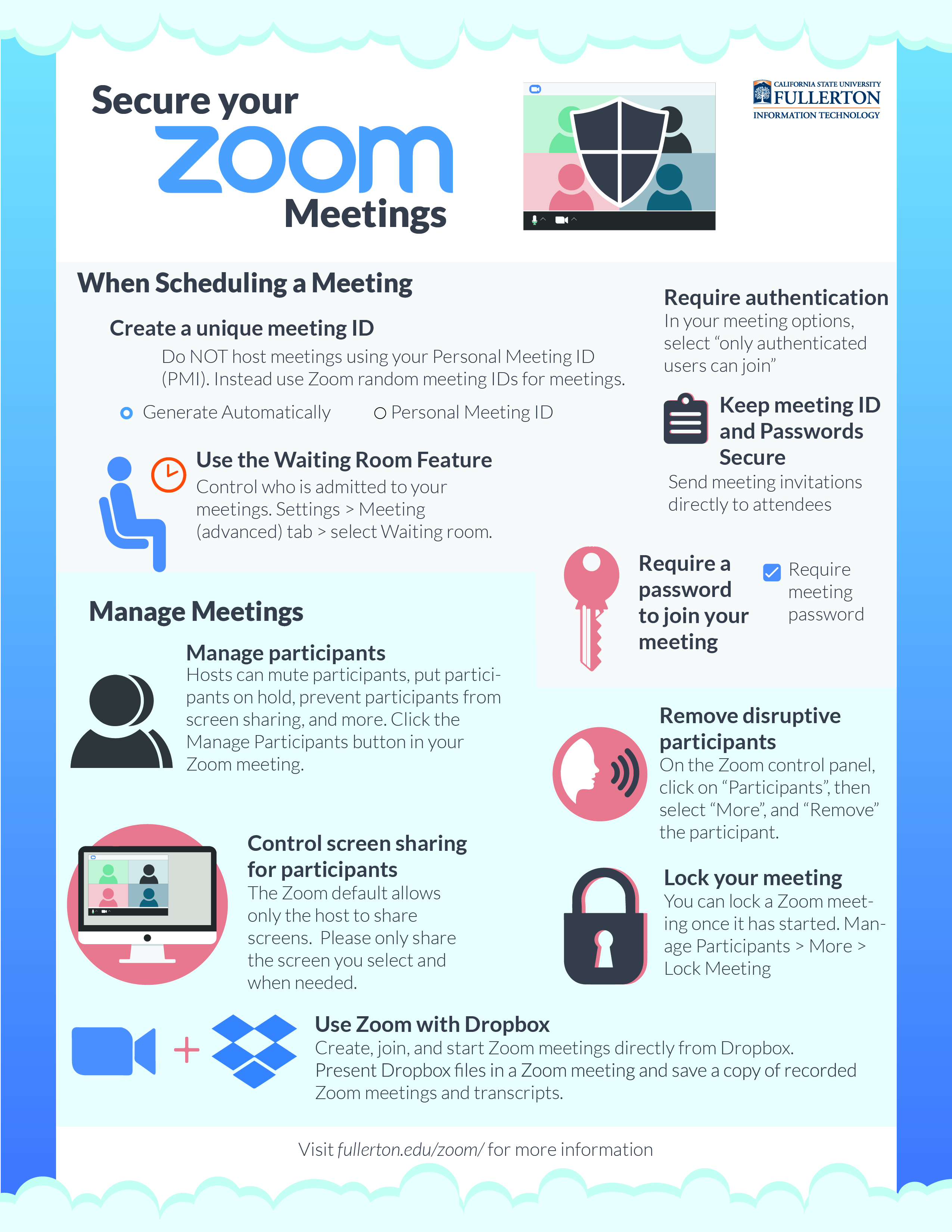 Secure your Zoom meetings thumbnail