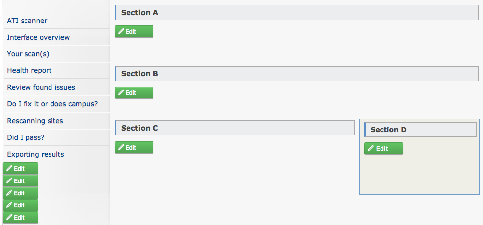 OMNI Update editable zones