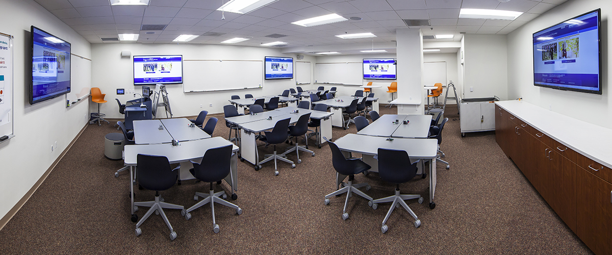 Active Learning Classroom located at PLS 240