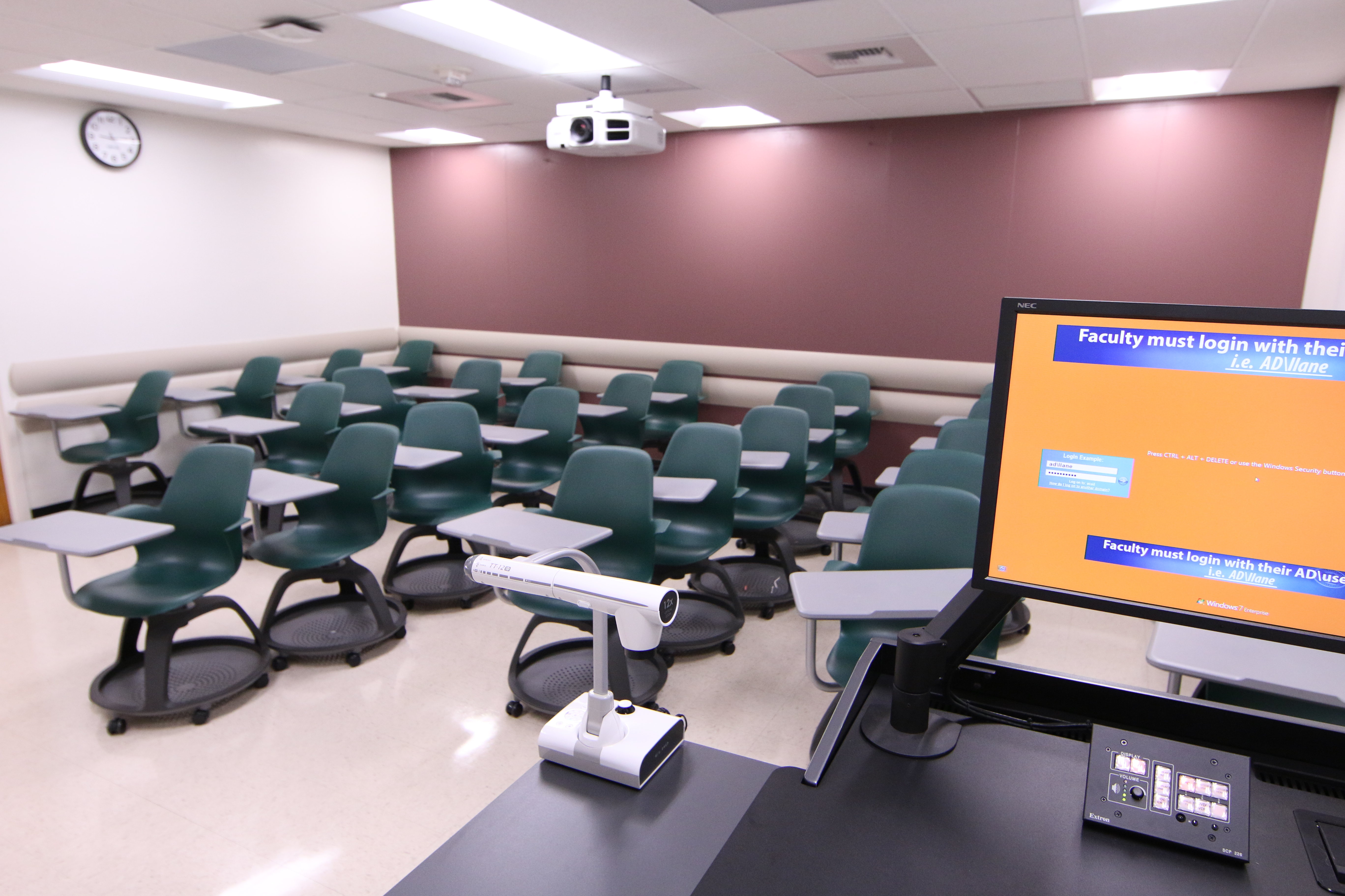 Education Classroom 124, after renovations