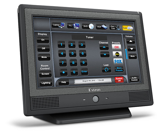 Extron tabletop touchlink touchpanel