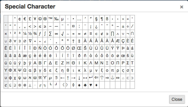 Symbols Ou Version 4 Help Csuf