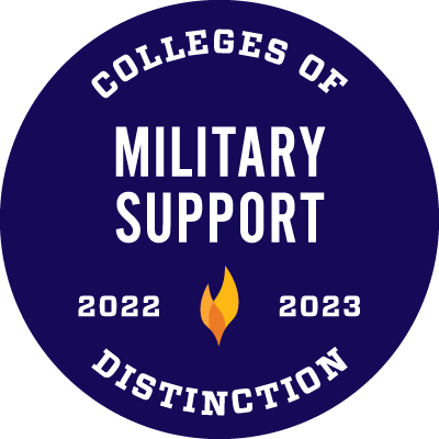 2022 - 2023 Colleges of Distinction: Military Support