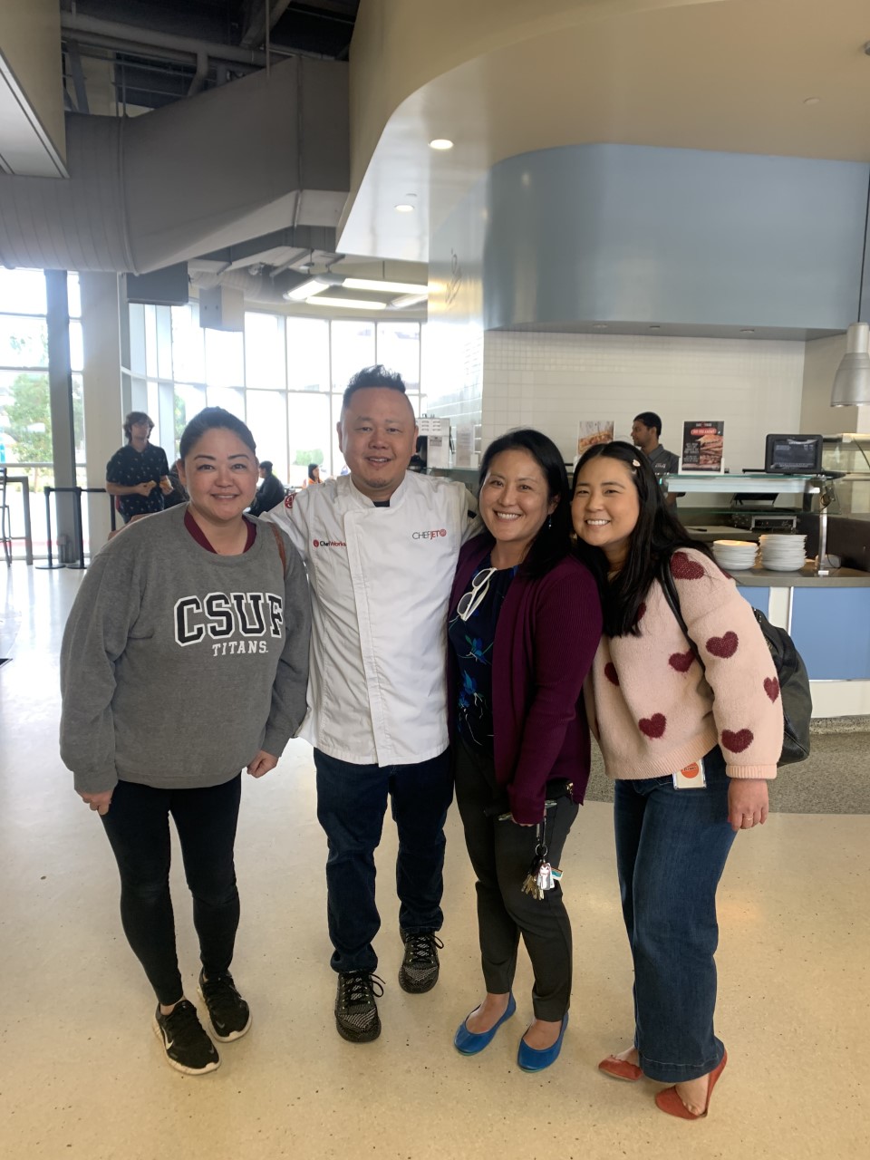 Chef Jet Tila's visit on February 14, 2022