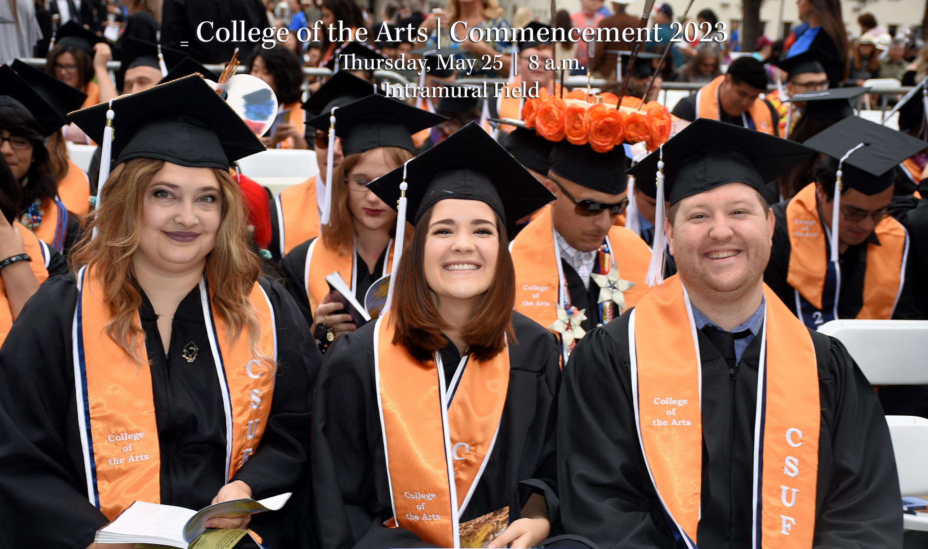 Page banner, commencement banner