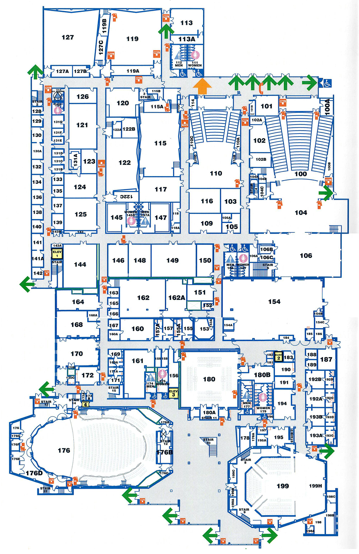 cpac map 1st floor
