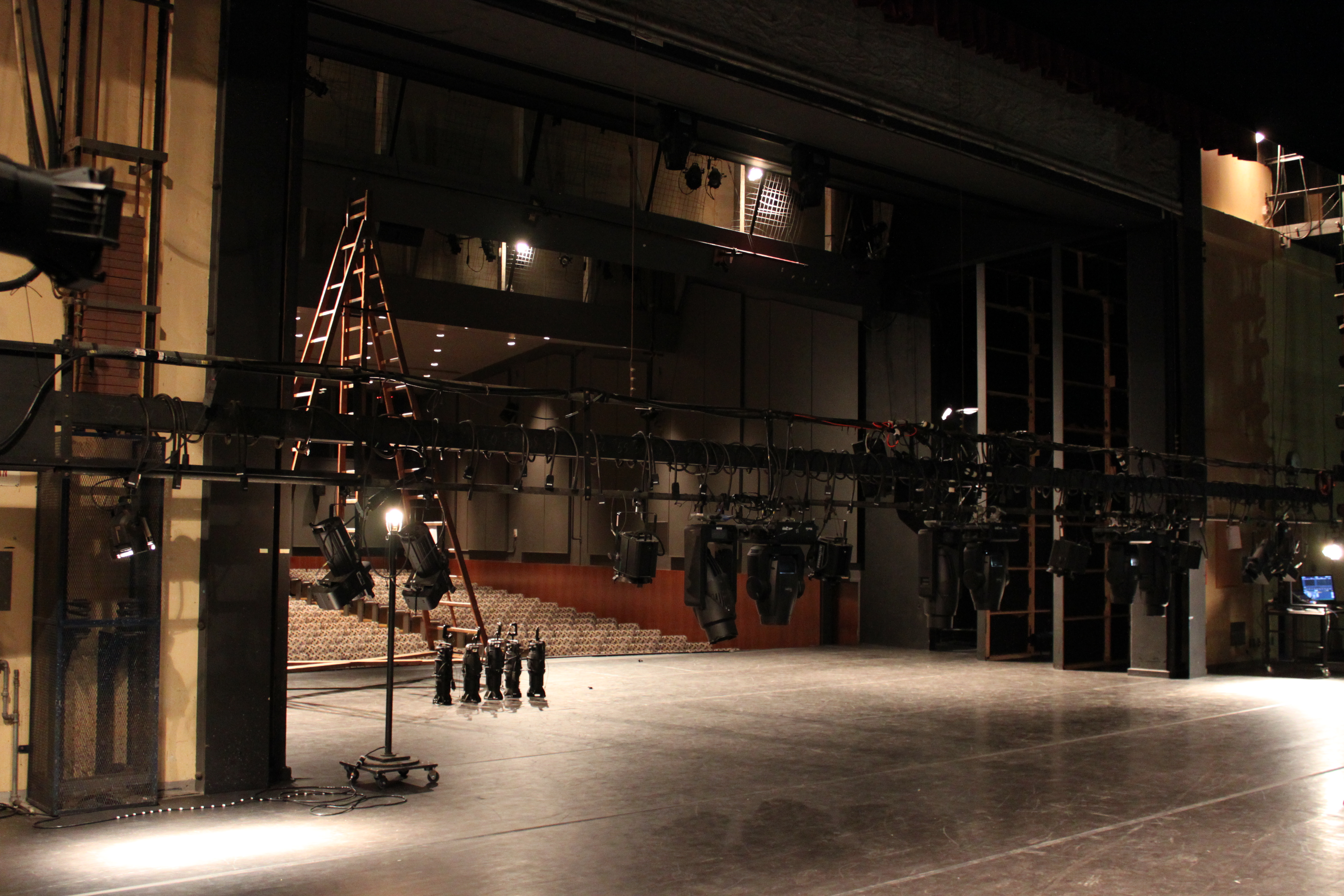 Little Theatre backstage