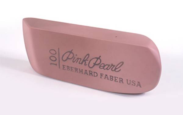 Vija Celmins, “Eraser,” 1967, acrylic on balsa wood Vija Celmins, “Eraser,” 1967, acrylic on balsa wood