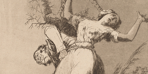 Francisco Goya, artwork detail (crop)
