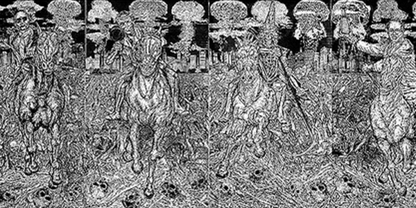 Patrick Merrill, 'Four Horsemen of the Apocalypse,' 2004